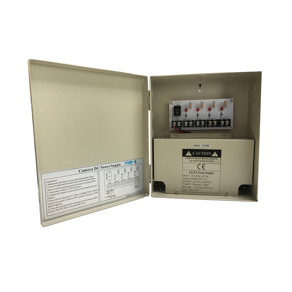 კვების ბლოკები ანალოგური კამერებისათვის