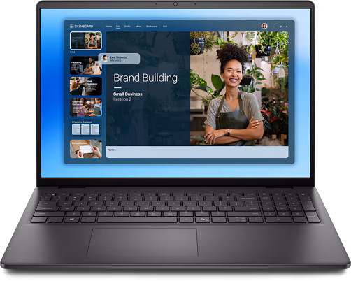 Dell 16 /16" Core 5-120U/8GB/512GB SSD/Black/3 Cell/65W/3Ywr DC16250