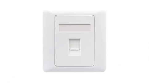 LAN როზეტის პანელი  - 1 პორტიანი