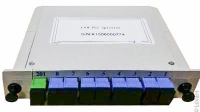 ოპტიკური სპლიტერი 1x8 SC