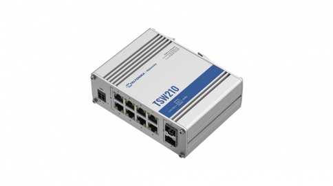 Switch 8 10/100/1000, 2 SFP ports
