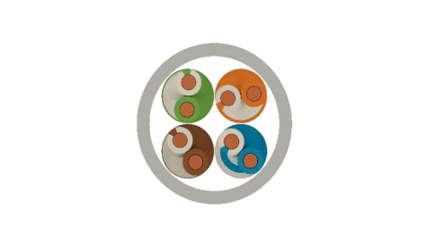 Thumbnail of ქსელის კაბელი - Cat5e UTP PVC 25AWG 100% სპილენძი შიდა გამოყენების 305 მეტრი