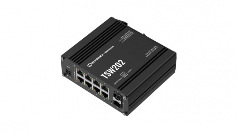 PoE+ L2 managed Switch 8 10/100/1000, 2 SFP ports