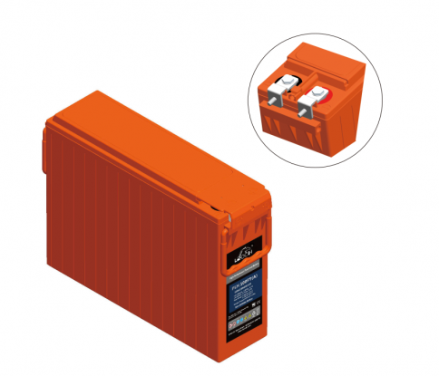 აკუმულატორი - 12V/100AH, სუფთა ტყვიის, Leoch