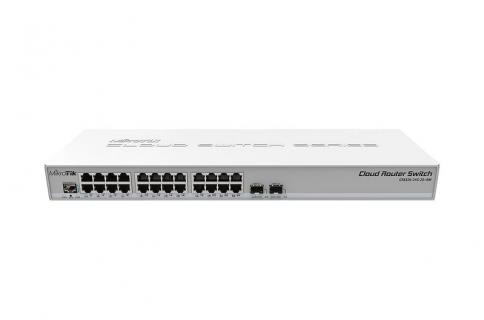 მართვადი სვიჩი - CRS326, L3, 24G, 2S+, MikroTik