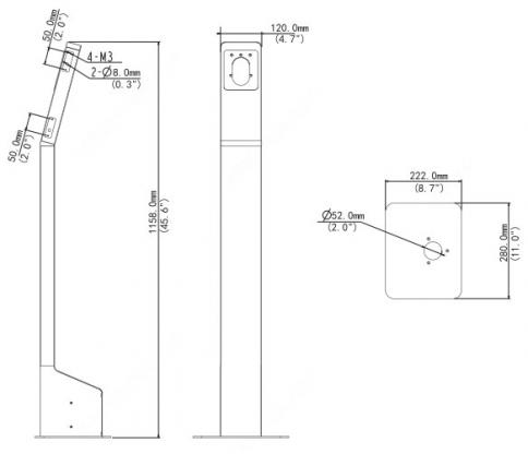 Thumbnail of იატაკის სადგამი OET-213H-ისთვის